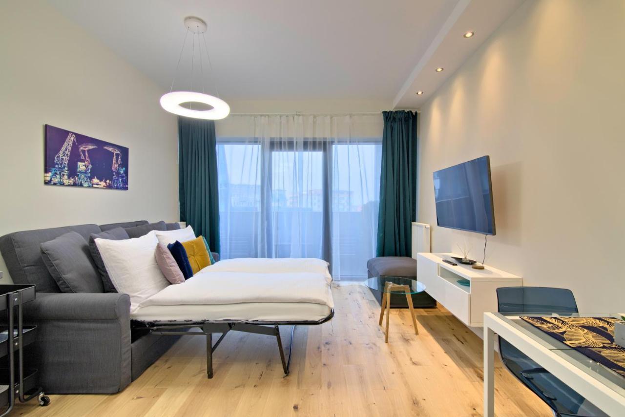 Apartments In - Hanza Tower - Sauna & Pool Щецин Экстерьер фото